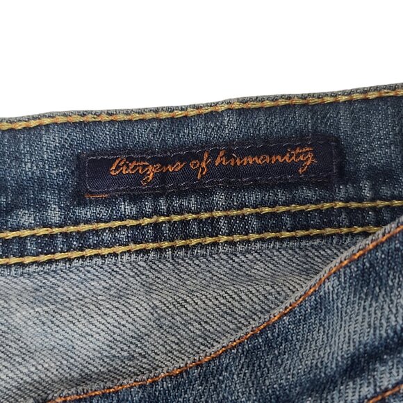 Citizens Of Humanity Jeans Womens 29 (29x29) Flare Low Rise Stretch Ingrid 002 - Picture 3 of 14